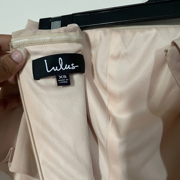 Lulu’s Lots of Love Strapless Midi Dress in Beige (XS) (BNWT) - Picture 11 of 16